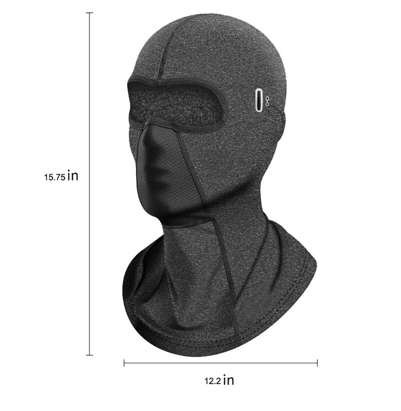 Cycling Balaclava Outdoor Riding Warm Motorcycle Helmet Breathable Ice Windproof Scarf Cold Protection Face Ski Mask Winter