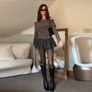 NEW COMPRESSION BAND AND SINGLE SEAM OPTION! THE ORIGINAL LEGGINGS WITH MAGIC FLEECE LINING - 4 COLORS - CLOSED FOOT - Fleece tights available in skin tones from light to brown.