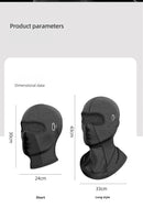 Cycling Balaclava Outdoor Riding Warm Motorcycle Helmet Breathable Ice Windproof Scarf Cold Protection Face Ski Mask Winter